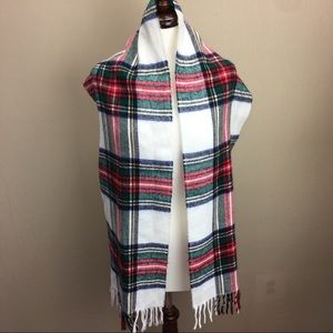 Dior Accessories - Christian Dior Cashluxe Acrylic Plaid Winter Scarf Dior Accessories - Christian Dior Cashluxe Acrylic Plaid Winter Scarf